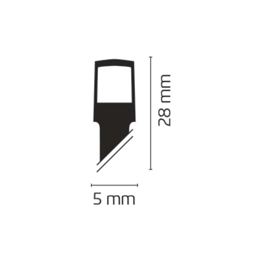 Weihnachtliche Outdoor-LED-Lichterkette 180xLED/23m IP44 warmweiß