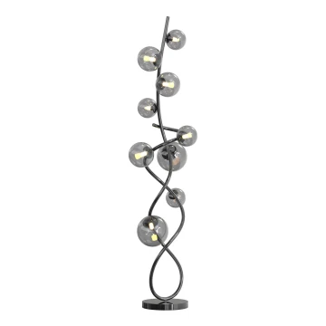 Wofi 3014-905 - LED-Stehlampe NANCY 9xG9/3,5W/230V schwarz Chrom