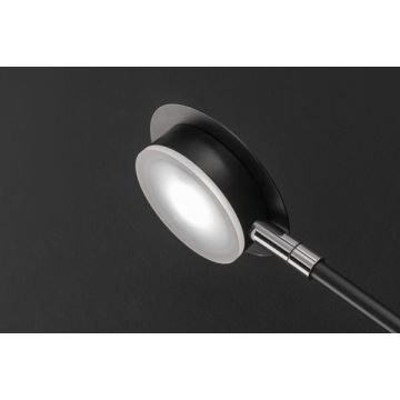 Wofi 446602109000 - LED-Wandleuchte BELIZE 2xLED/5W/230V 3000K schwarz