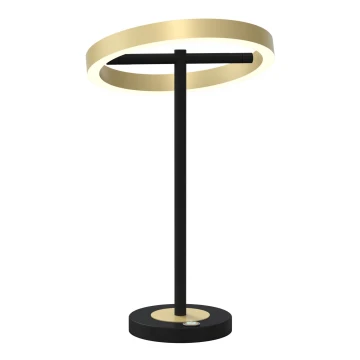 Wofi 8016-104 - Dimmbare LED-Lampe mit Touch-Funktion BREST LED/10,5W/230V schwarz/golden