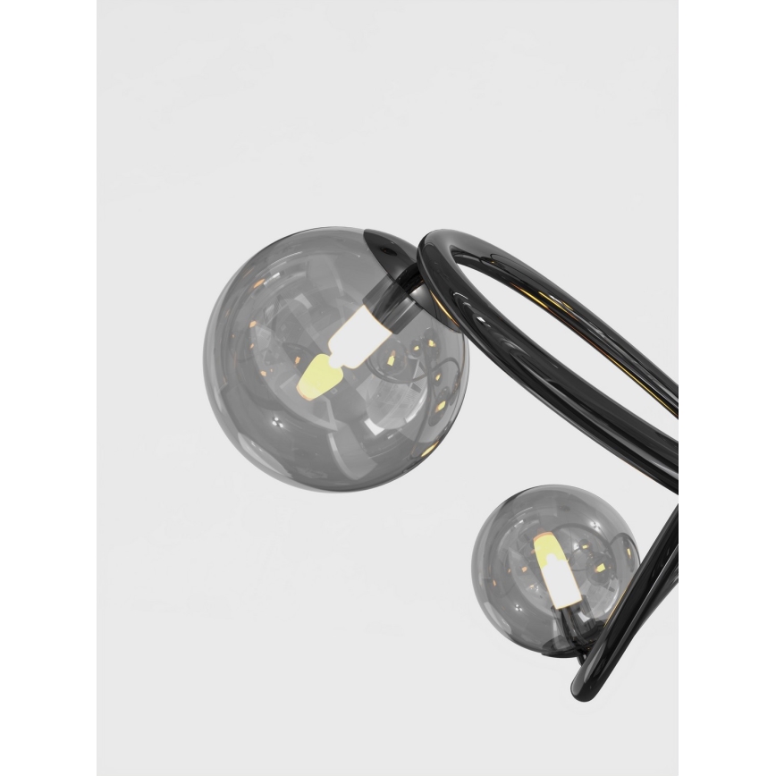 Wofi 9014-1205 - LED-Aufbauleuchte NANCY 12xG9/3,5W/230V schwarz Chrom