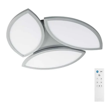 Wofi 9486.03.70.8680  – Dimmbare LED-RGBW-Deckenleuchte KIRK LED/22W/230V Wi-Fi + Fernbedienung