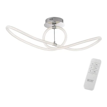 Wofi 9883.01.01.9100 – Dimmbare LED-Aufbauleuchte MIRA LED/40W/230V 3000-6000K + Fernbedienung