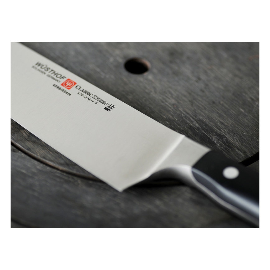 Wüsthof – Küchenmesserset im Messerständer CLASSIC IKON 7 Stück schwarz