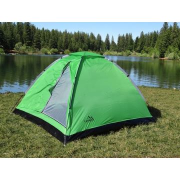 Zelt für 3 Personen PU 3000 mm grün