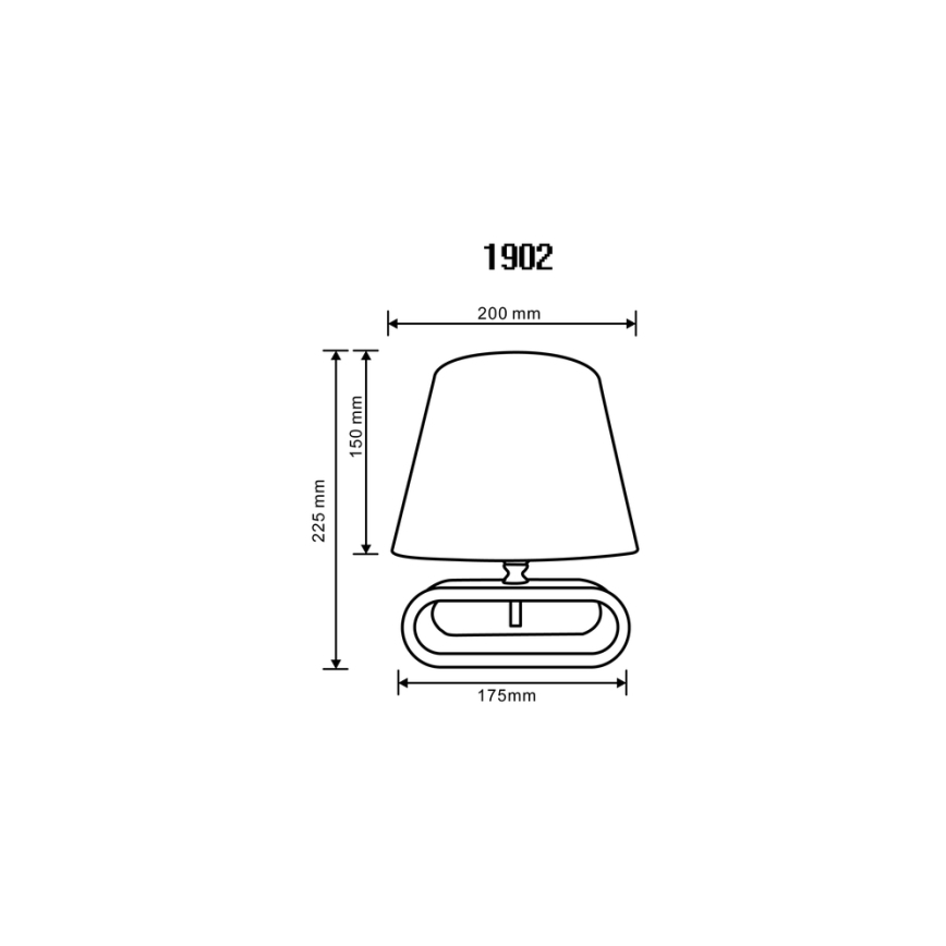 Zuma Line 2529-000-200-000-0113 - Tischleuchte 1xE14/40W/230V Bambus/weiß