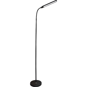 Zuma Line - Dimmbare LED-Stehleuchte LED/10W/230V 3000/4500/6500K schwarz